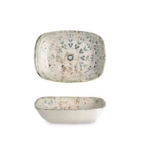 Rinart Porselen Fade Valencia Kare Tabak 18,7x11,5 cm