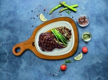 Bonna Piuma Kayın Ahşap Servis Tahtası