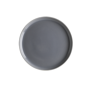 Bonna Gris Ground Düz Tabak 25 cm
