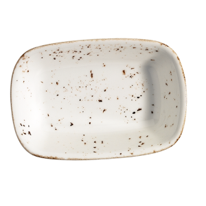 Bonna Grain Gourmet Dik Kayık Tabak 17x11,5 cm