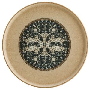 Bonna Mesopotamia Güneş Kahve Hygge Düz Tabak 28 cm