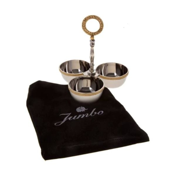 Jumbo Rina 3-Piece Snack Bowl