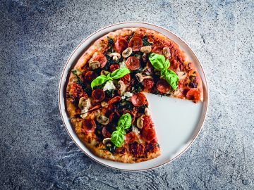Bonna Retro Gourmet Pizza Tabağı 32 cm