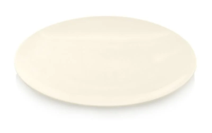 Güral Porselen Atina Krem Düz Tabak 20 cm