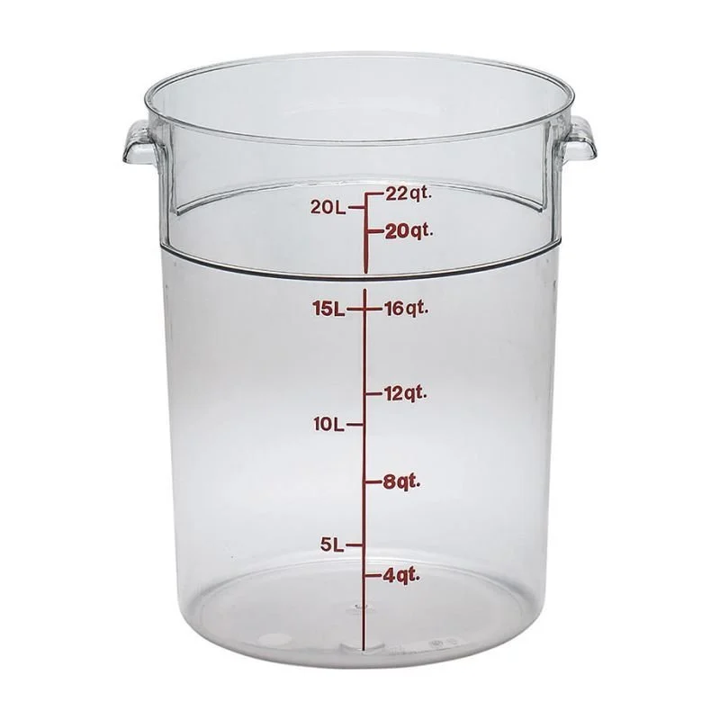 Cambro Camwear® Yuvarlak Saklama Kapları 20,8 lt