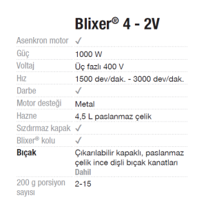 Robot Coupe Blixer® 4 - 2V