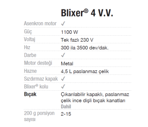 Robot Coupe Blixer® 4 - V.V.