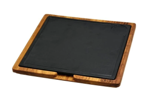 Lava Hot Plate Servis Sunum Seti 25x25 cm
