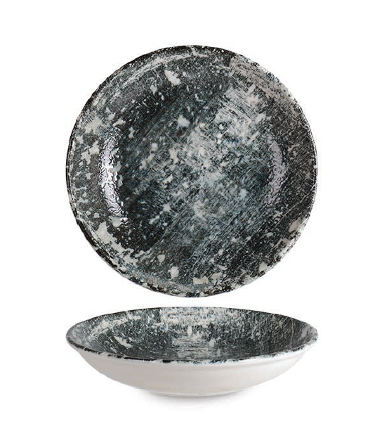 Rinart Porselen Nero Venue Çukur Tabak 28 cm
