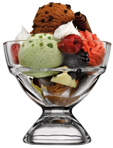 Paşabahçe Arctic Ice Cream Bowl 315 cc - 51108