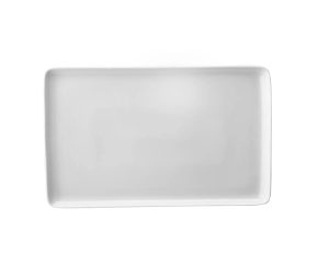 Kütahya Porselen Beyaz Tan Düz Tabak 35x26 cm