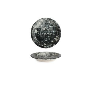 Rinart Porselen Nero Valencia Kahve Fincanı Tabağı 12 cm