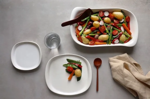 Naoto Serving Dish White