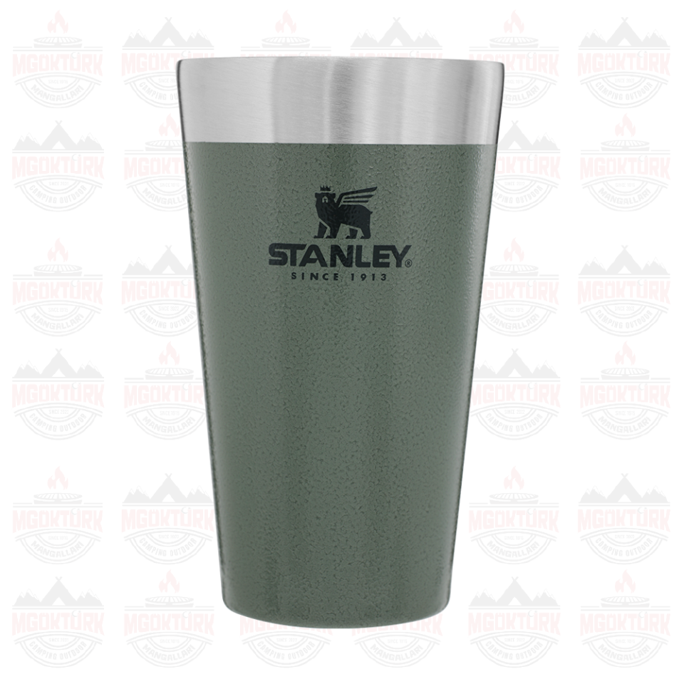 The Stacking Beer Pint 0.47L / 16oz Hammertone Green 10-02282-057 / 6939236348300