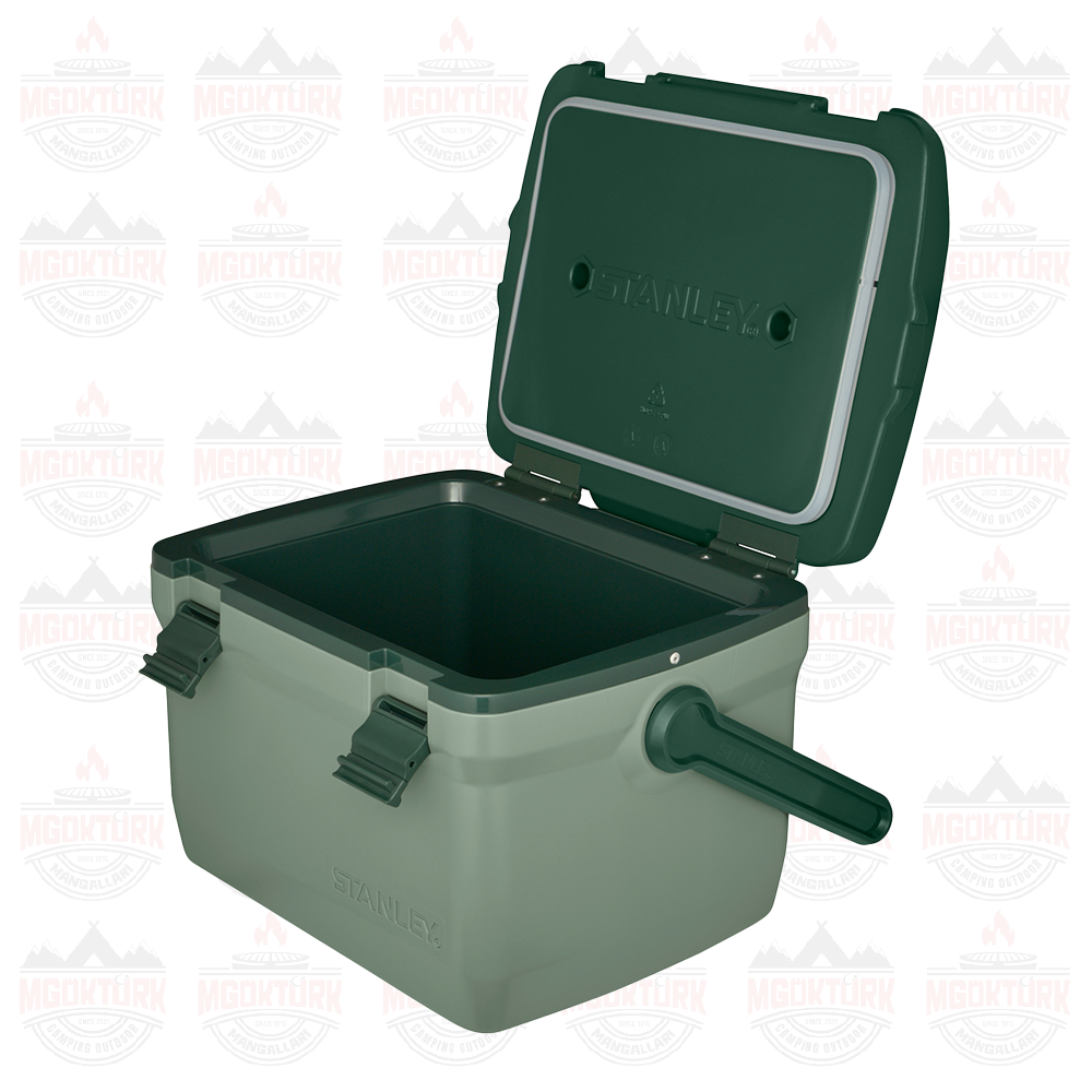 The Easy-Carry Outdoor Cooler 6.6 L / 7QT Hammertone Green 10-01622-147 / 6939236432696