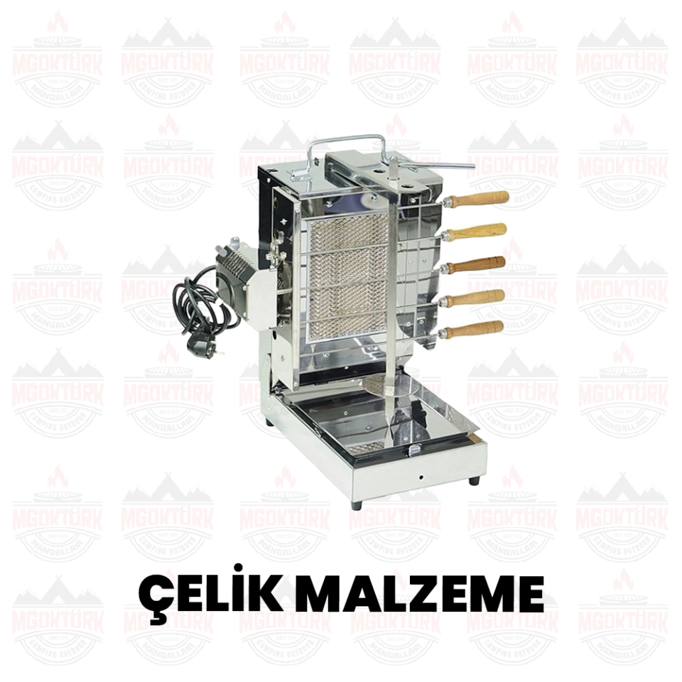 MİNİ DÖNER VE ŞİŞ OCAĞI ELEKTRİK MOTORLU