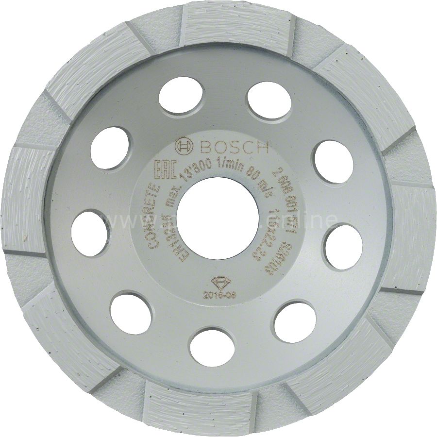 Bosch - Standard Seri Beton İçin Elmas Çanak Disk 115 mm