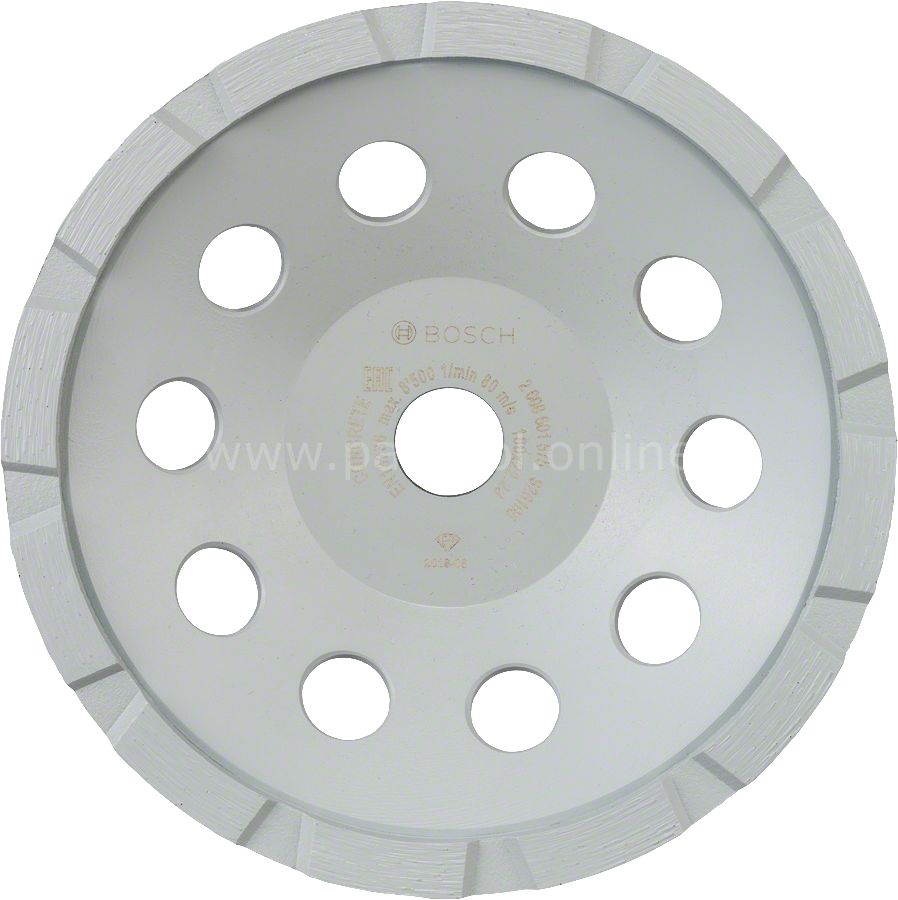 Bosch - Standard Seri Beton İçin Elmas Çanak Disk 180 mm