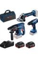 Bosch GBH 180li+GSR 180li+GWS 180li 3Lü Set