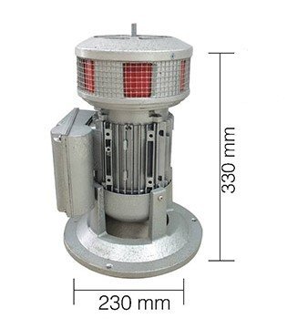 3 No Asenkron Motorlu Siren (Döküm)