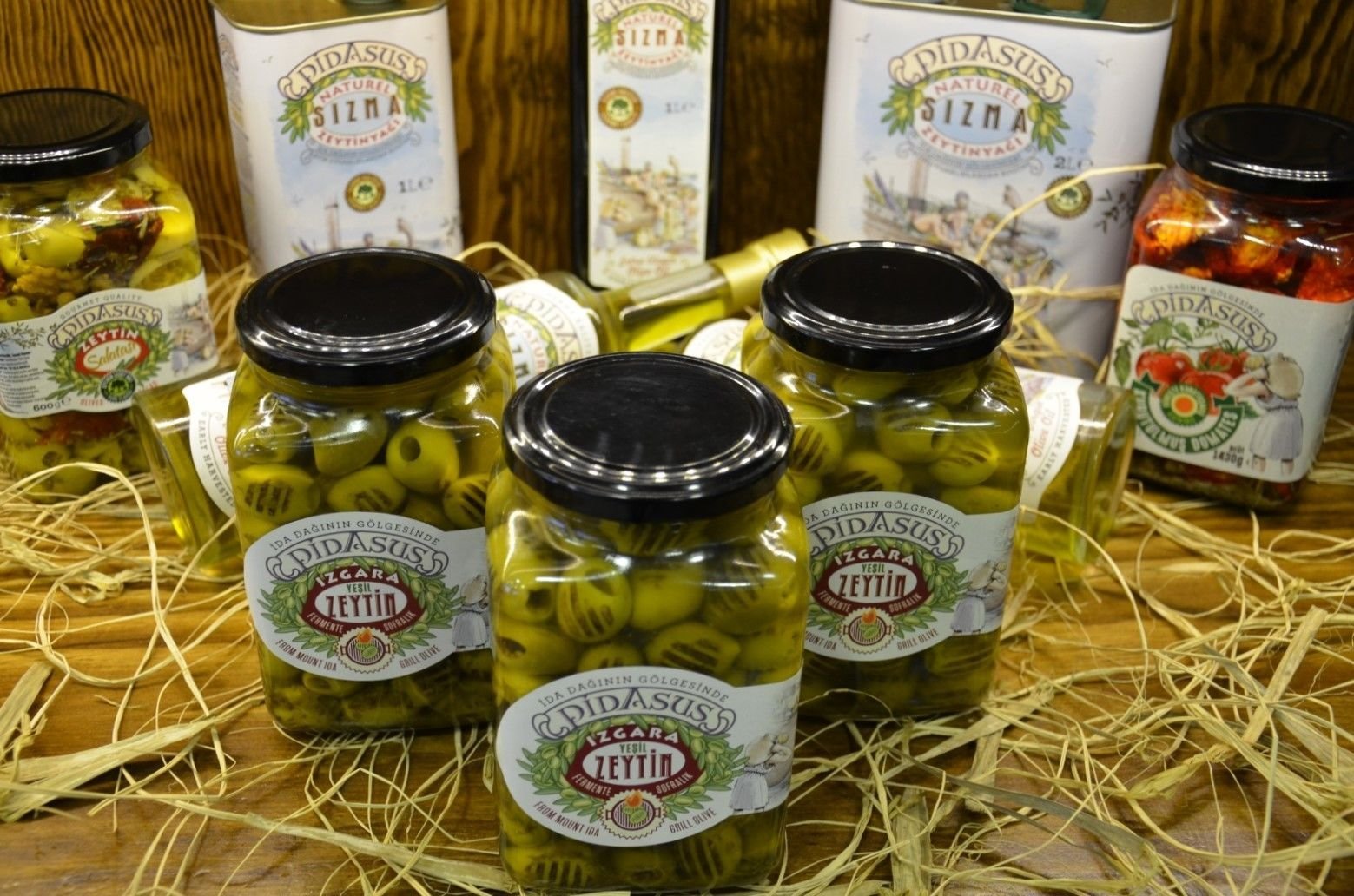 Kızarmış Zeytin (Izgara Zeytin)
