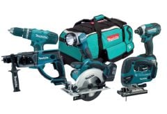 MAKITA DHP453Z + DTD152Z + DSS611Z + DJV180Z + DHR202Z + DML802Z