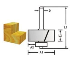 FREZE BIÇAĞI 12x33 mm