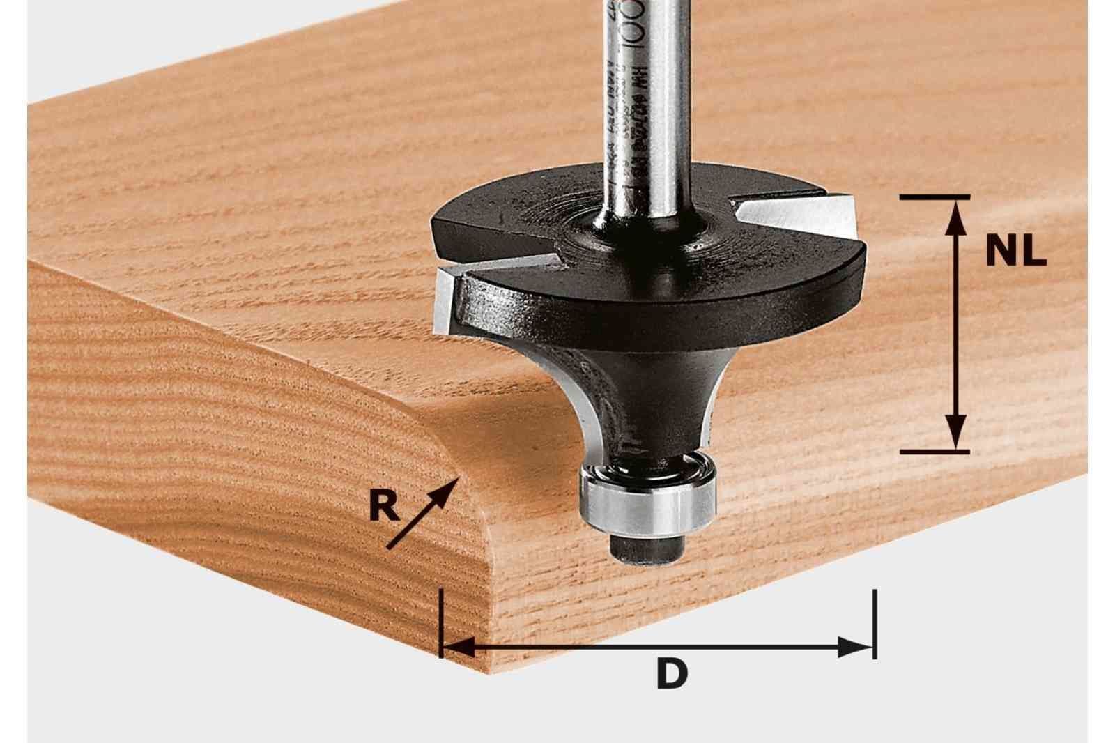 Yuvarlatma freze bıçağı HW S12 D63/32/R25