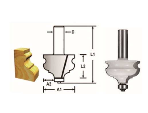 MAKITA D-48854 FREZE BIÇAĞI