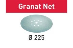 Fileli zımparalama malzemesi STF D225 P120 GR NET/25 Granat Net