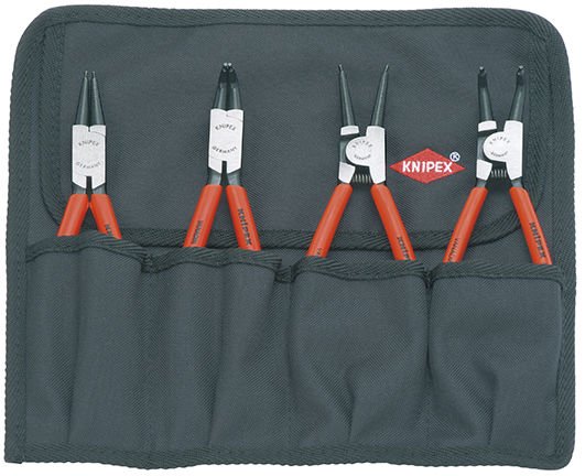 KNIPEX 00 19 56 SEGMAN PENSE SETİ 4 PARÇA