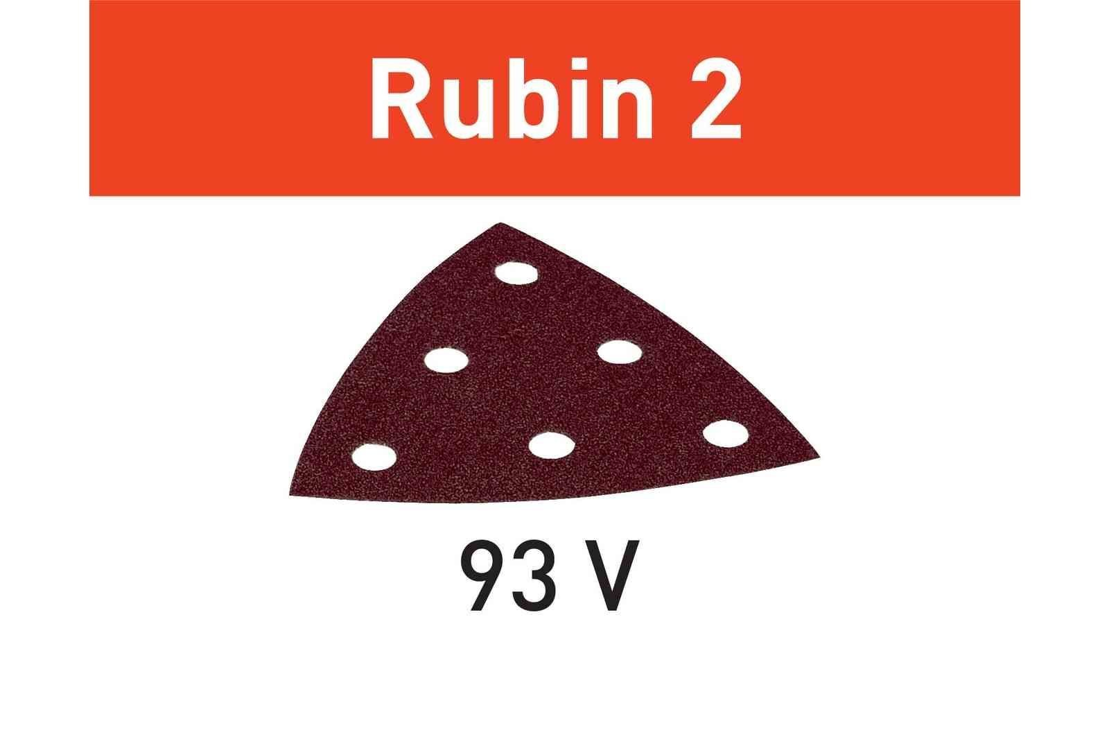 Zımpara kağıdı STF V93/6 P100 RU2/50 Rubin 2