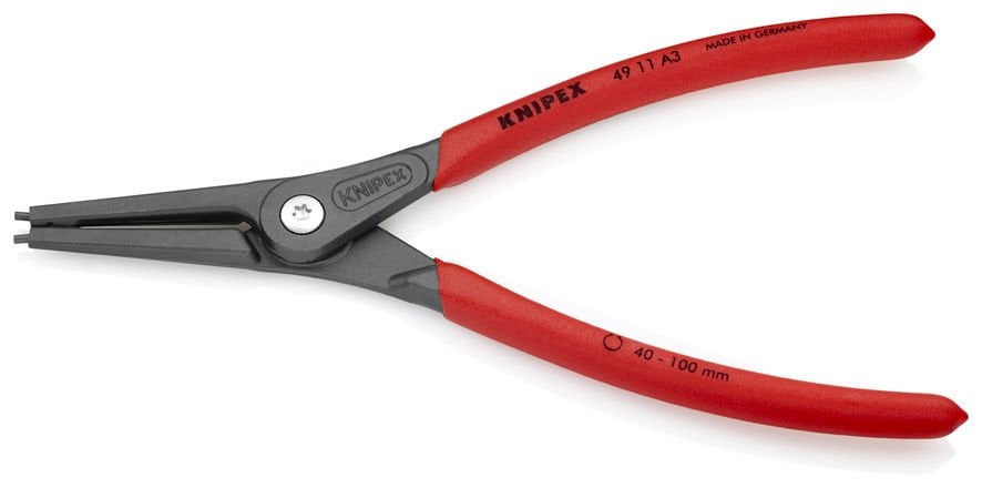 KNIPEX 49 11 A3 AĞIR HİZMET DIŞ SEGMAN PENSİ