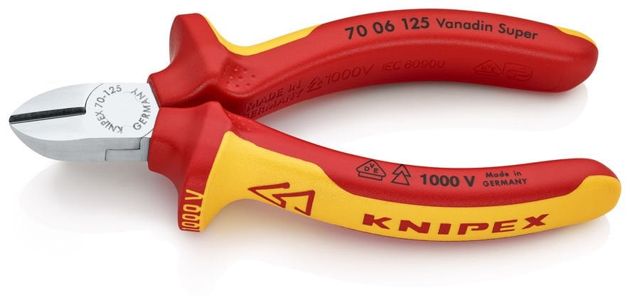 KNIPEX 70 06 125 VDE YAN KESKİ