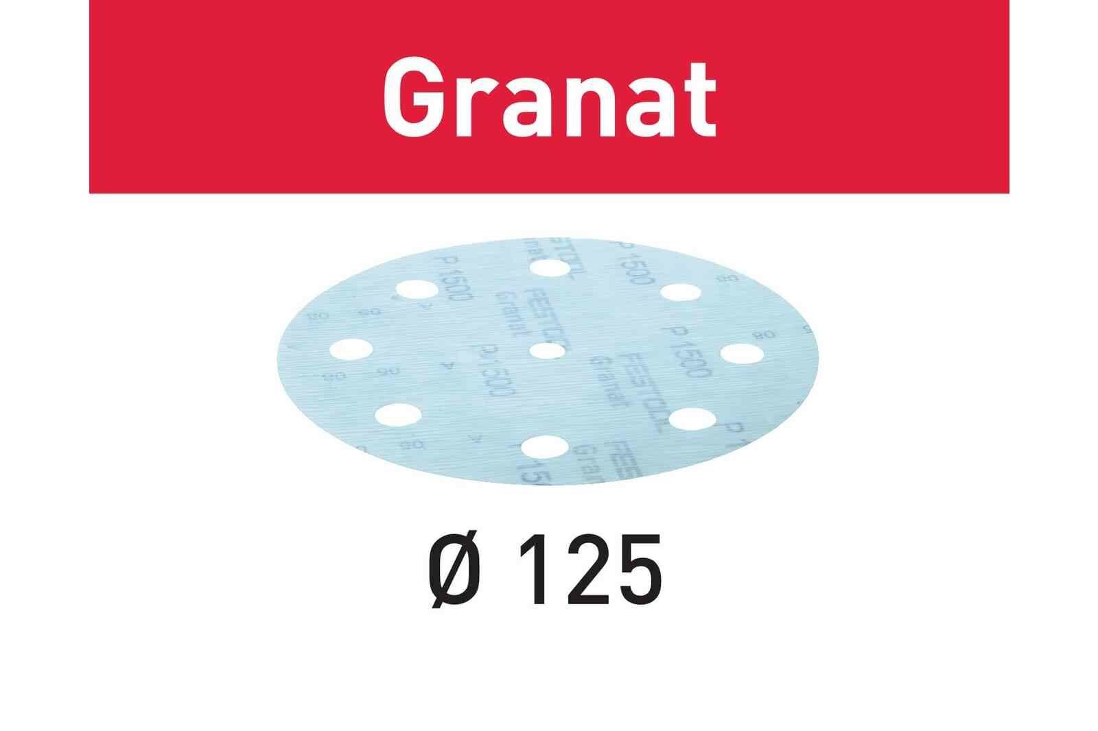 Taşlama taşı STF D125/8 P180 GR/10 Granat