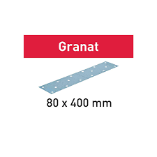 Zımparalama çizikleri STF 80x400 P150 GR/50 Granat