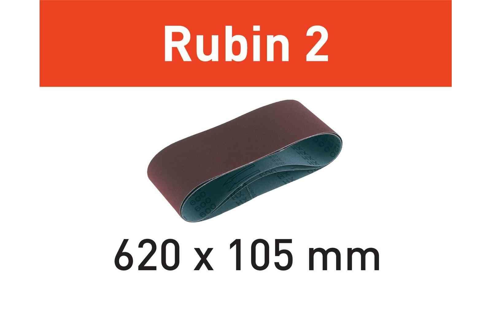 Zımpara bant L620X105-P120 RU2/10 Rubin 2