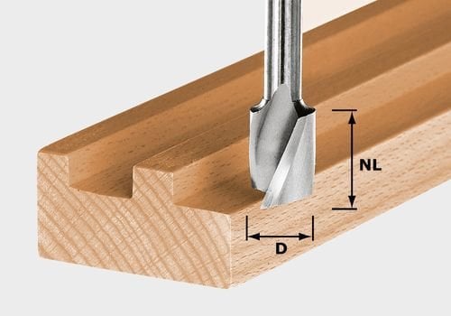 Helezonik oluk frezesi bıçağı HW HS Spi S8 D6/21