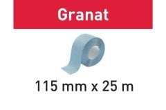 Rulo zımpara 115x25m P180 GR Granat