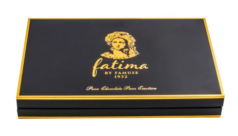 Fatima Enise Siyah Büyük Kutu Çikolata Special