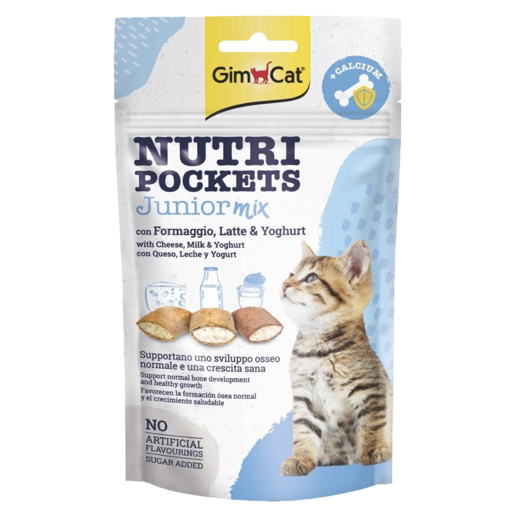 GimCat Nutripockets Junior Mix Kedi Ödülü 60 gr