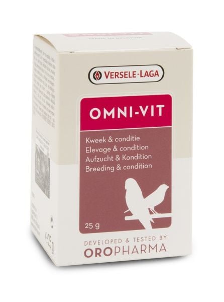 Versele-Laga Oropharma Omni-Vit Üreme Arttırıcı Kuş Vitamini 25 gr