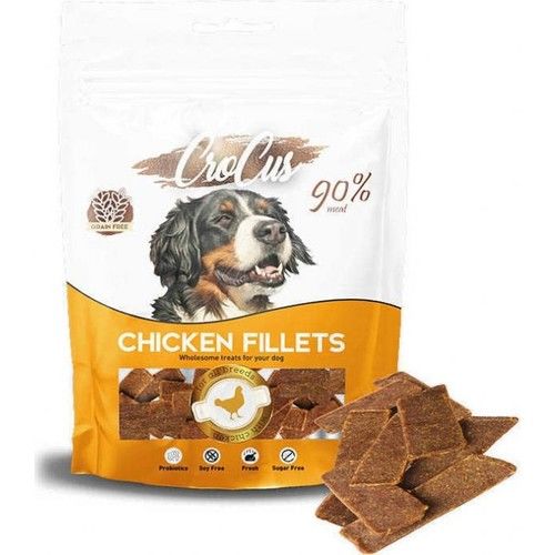 Crocus Fillets Tavuklu Tahılsız Köpek Ödülü 80 Gr