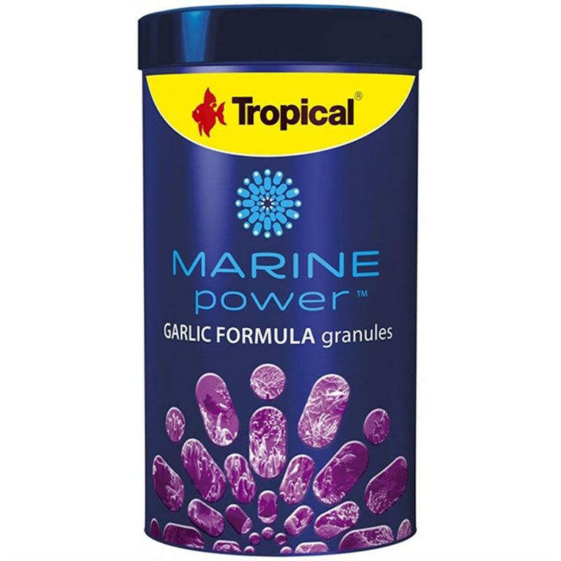 Tropical Marine Power Garlic Formula Granules Balık Yemi 250 ml