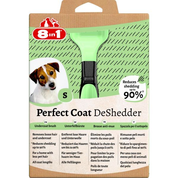 8in1 Perfect Coat DeShedder Küçük Irk (S) Köpek Tarağı