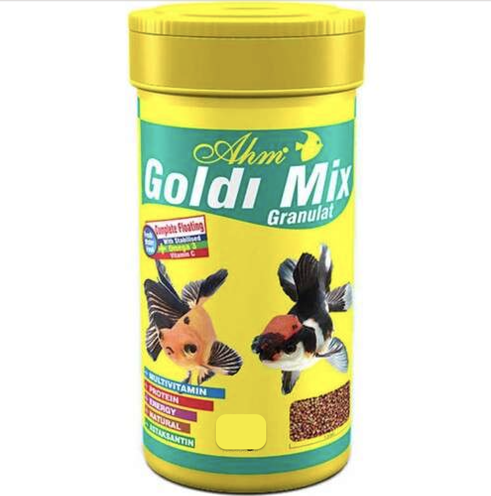 Ahm Goldi Mix Granulat Japon Balığı Yemi 250 ml
