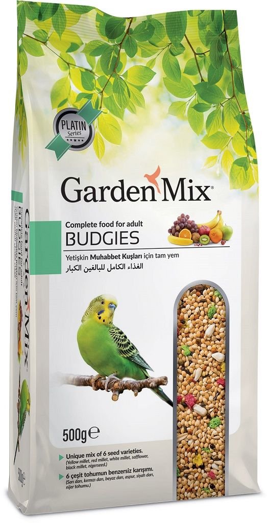 Garden Mix Platin Meyveli Muhabbet Kuş Yemi 500 Gr