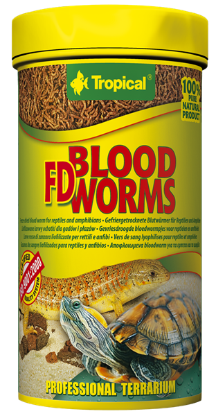 Tropical Fd Blood Worms Kankurdu Yem 250 ml