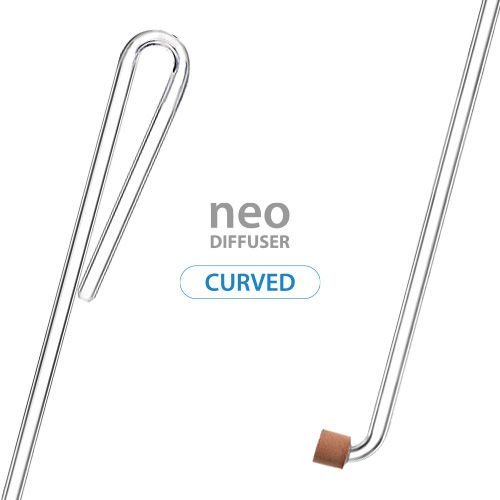 Aquario Neo Diffuser for Co2 Curved Tiny SS