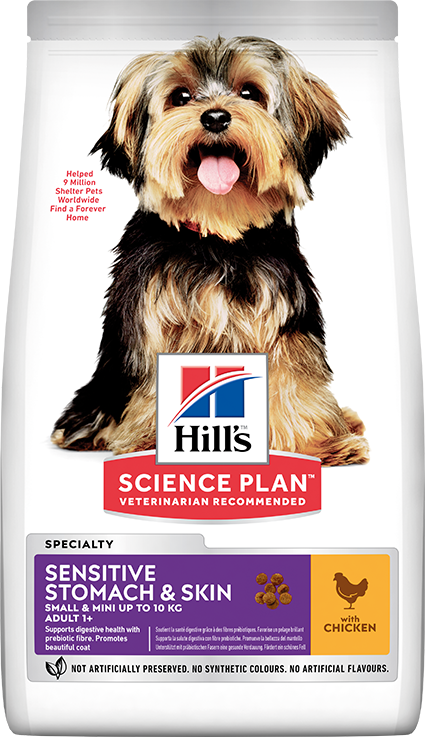 Hill's Adult Small & Mini Sensitive Stomach Skin Tavuklu Küçük ve Mini Irk Yetişkin Köpek Maması 1.5 Kg